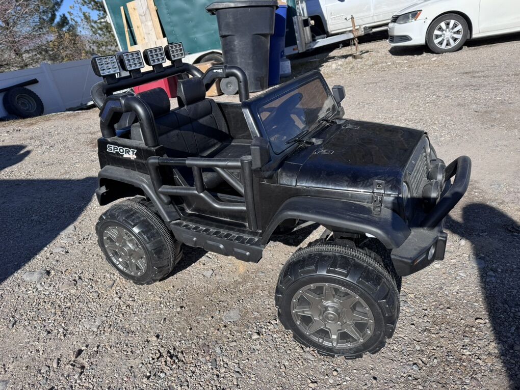 12V Ride On Jeep Vehicle remote