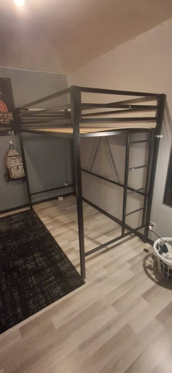 Tall bed frame