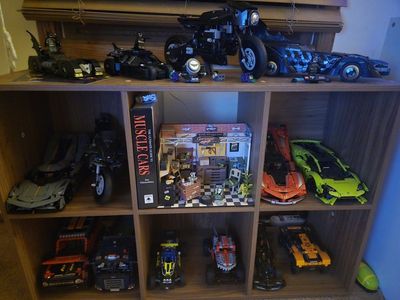 car, batman, and harry potter builds