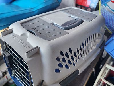 1 small pet carrier