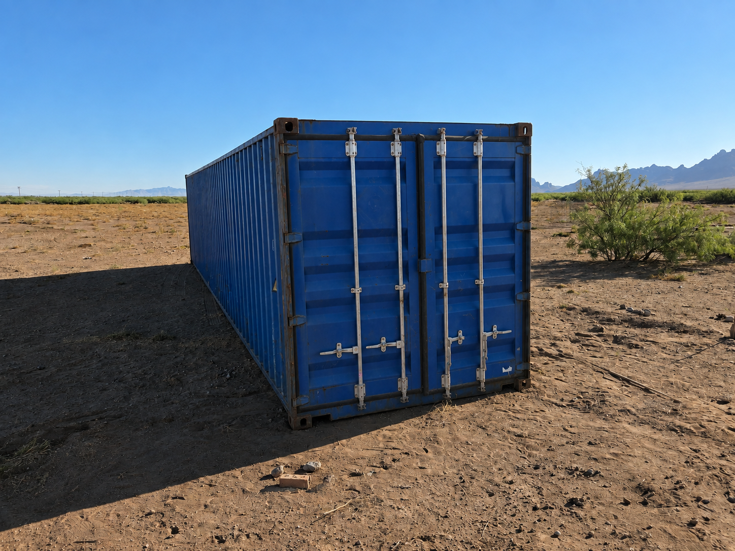 40' WWT Standard Shipping Container, Storage Container