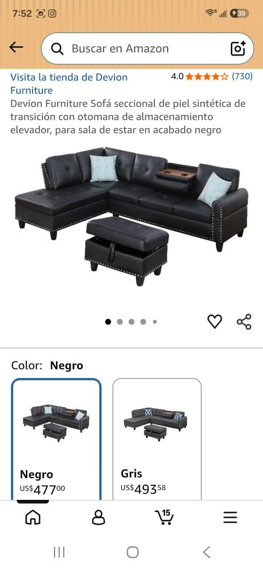 SOFA type L NEW