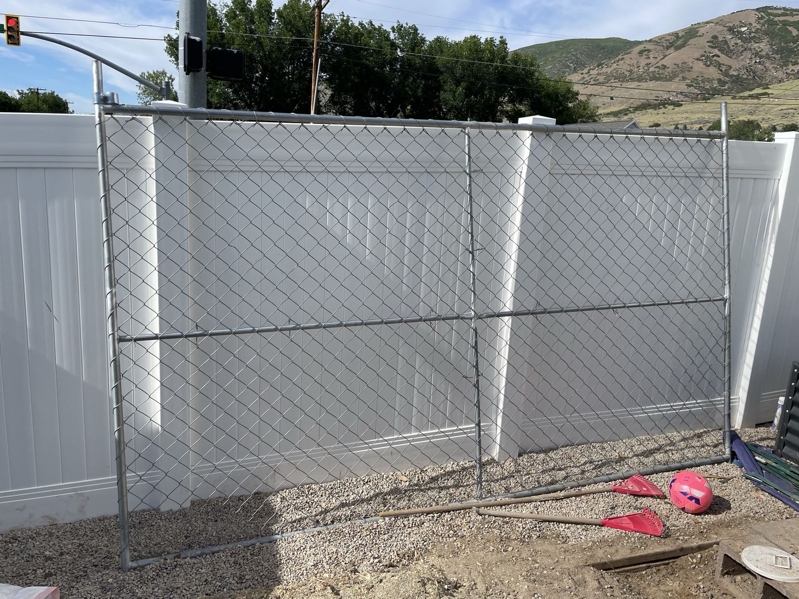 Chain Link Fence Panel