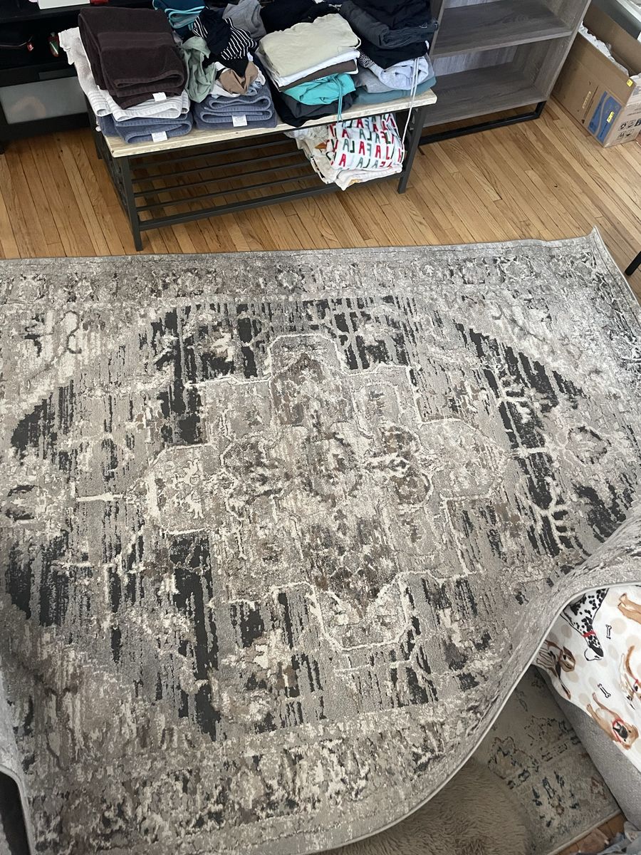 Dark Gray-Granite Area Rug