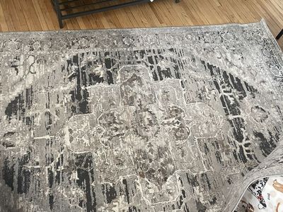 Dark Gray-Granite Area Rug