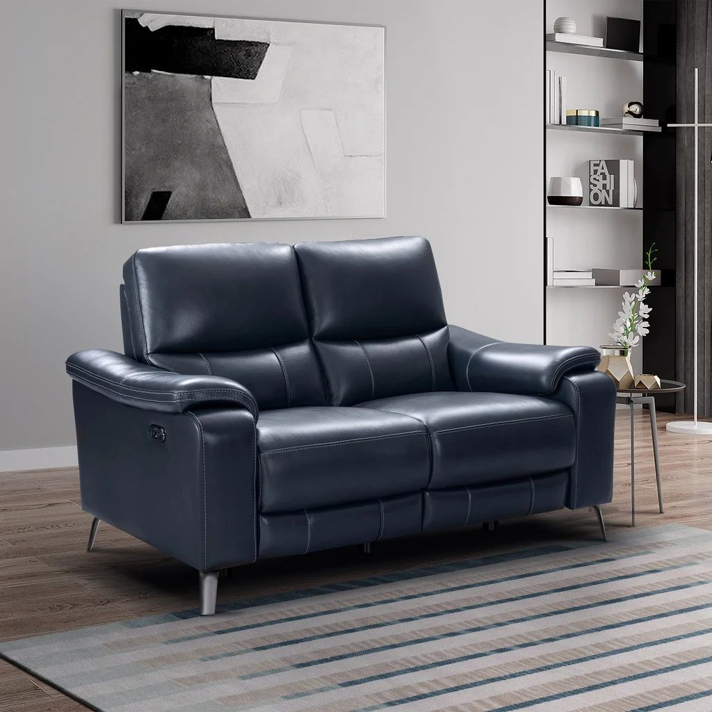 Indigo Bay Leather Power Reclining Loveseat 1434679  #83201