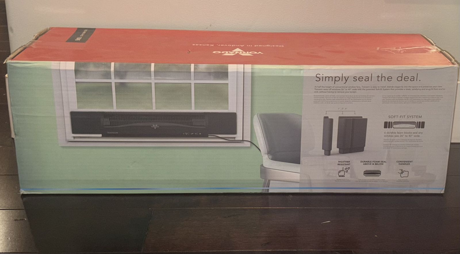 NEW Vornado 26 inch Window Fan