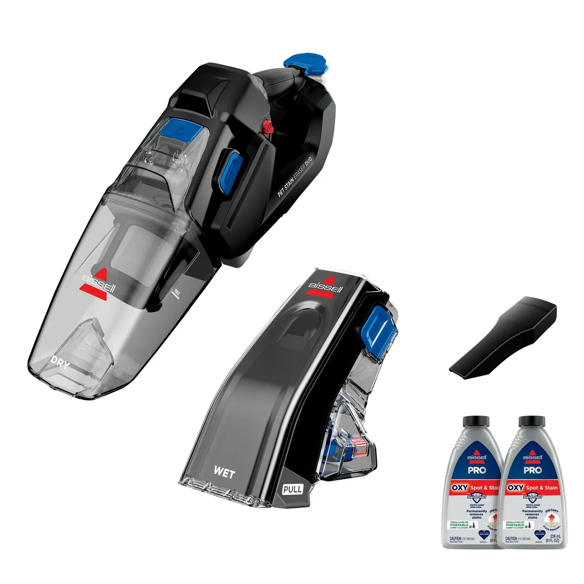 Brand new BISSELL Pet Stain Eraser Duo Cordless Portable Deep Cleaner and Hand Vacuum.