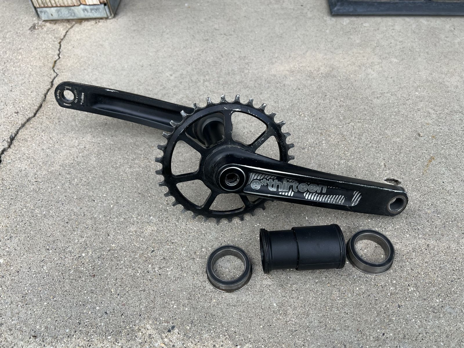 E Thirteen TRS+ Crankset with Bottom Bracket