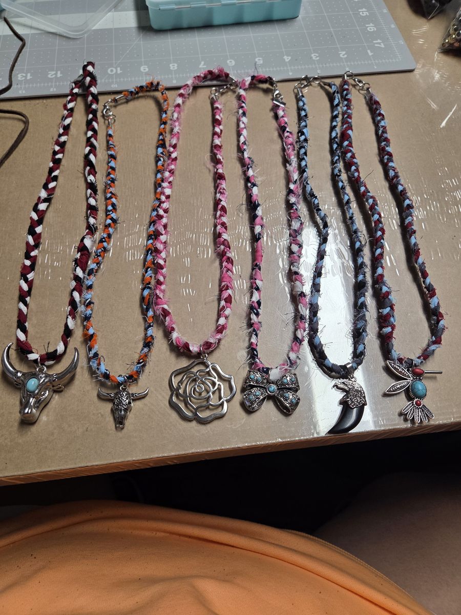 Bandana necklaces