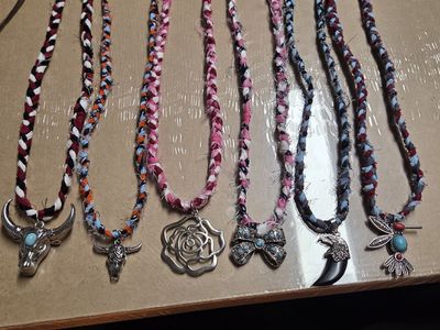 Bandana necklaces