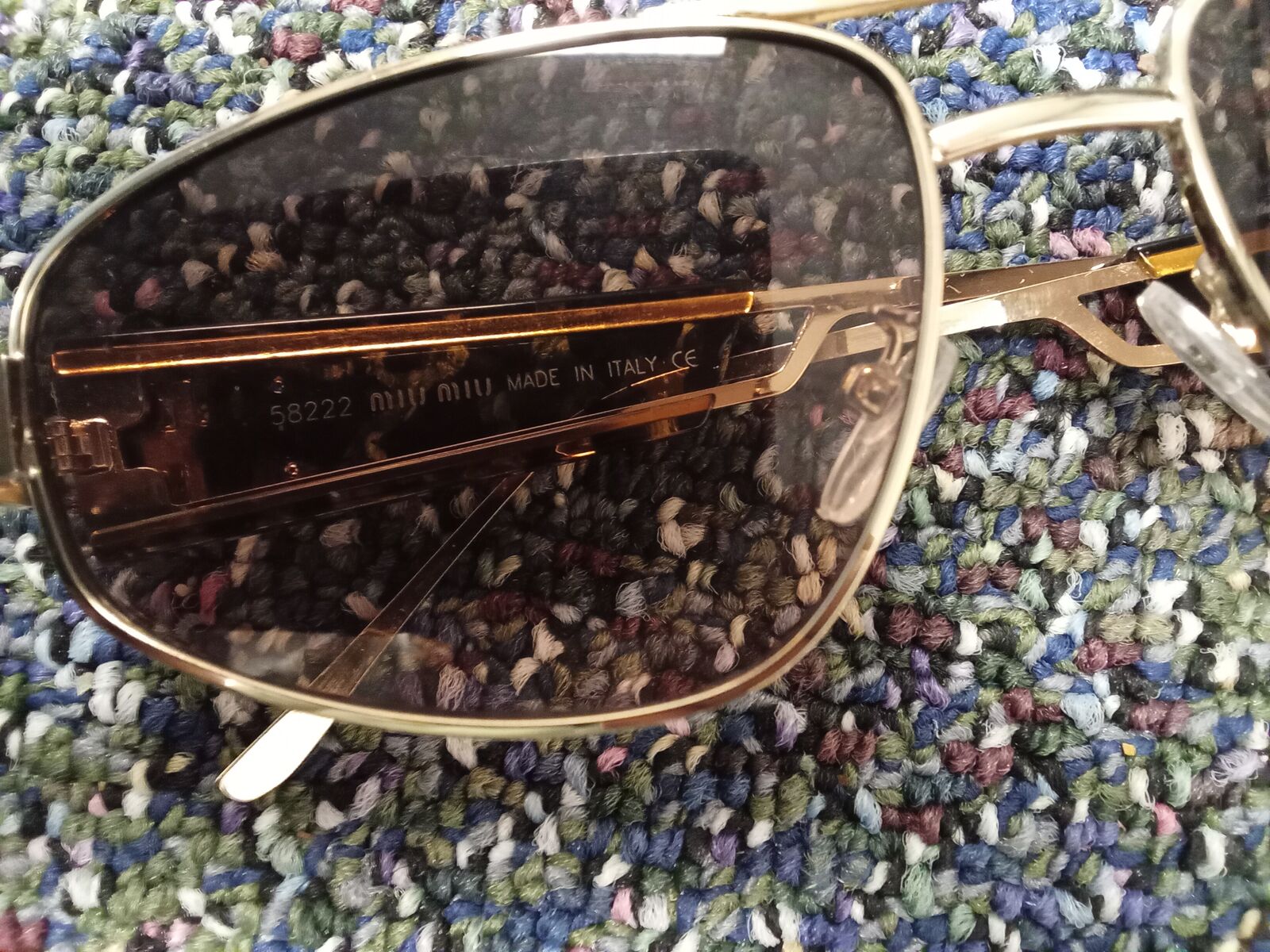 Miu Miu 58222 sunglasses