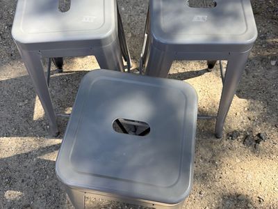Metal stools