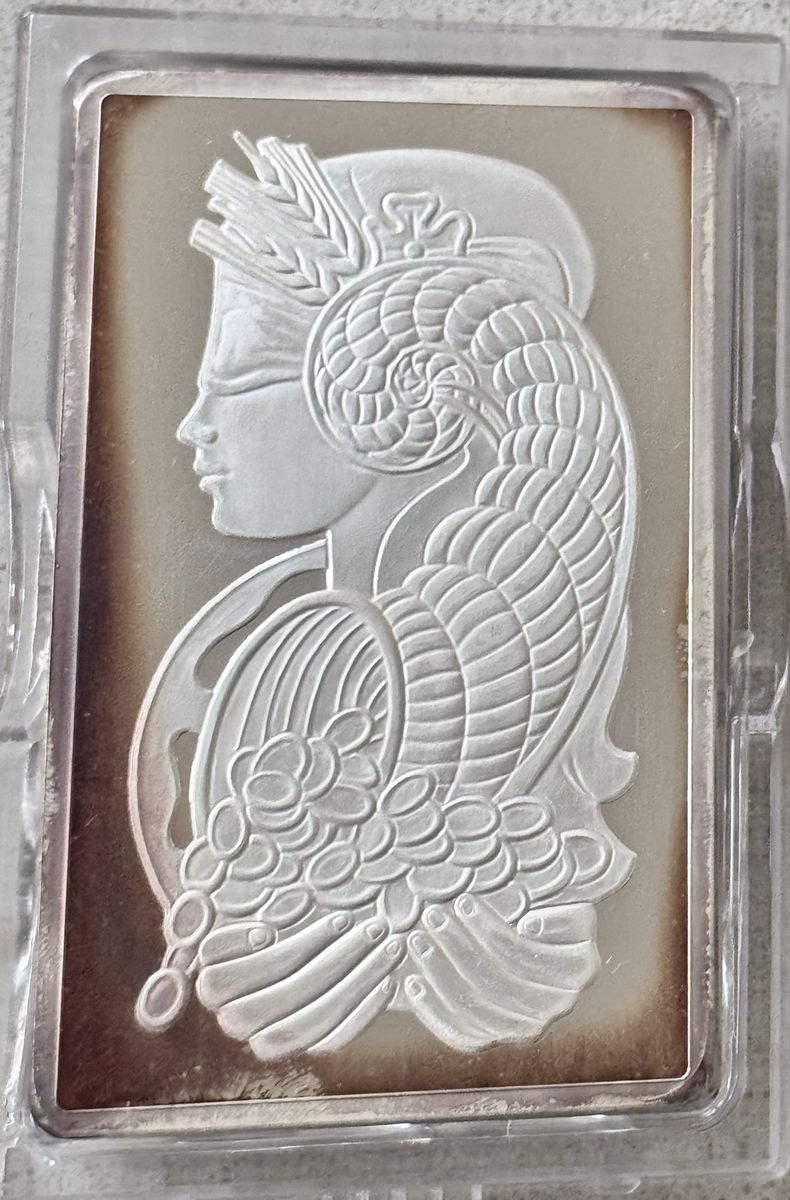 PAMP Lady of Fortune 10oz Silver Bar