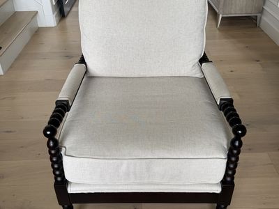 Spindle Accent Chair