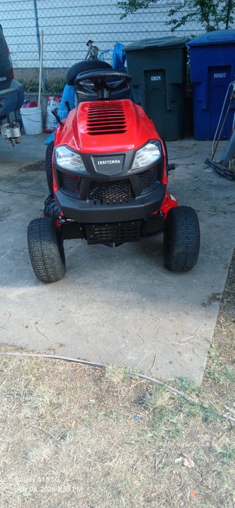 Craftsman 13AC77XYA93 Red Riding Lawn Mower - DOM 03/2023