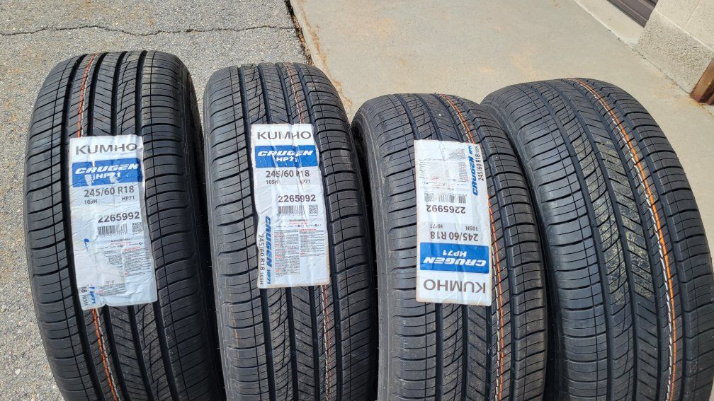 245/60/18 Set Kumho Krugen HP71