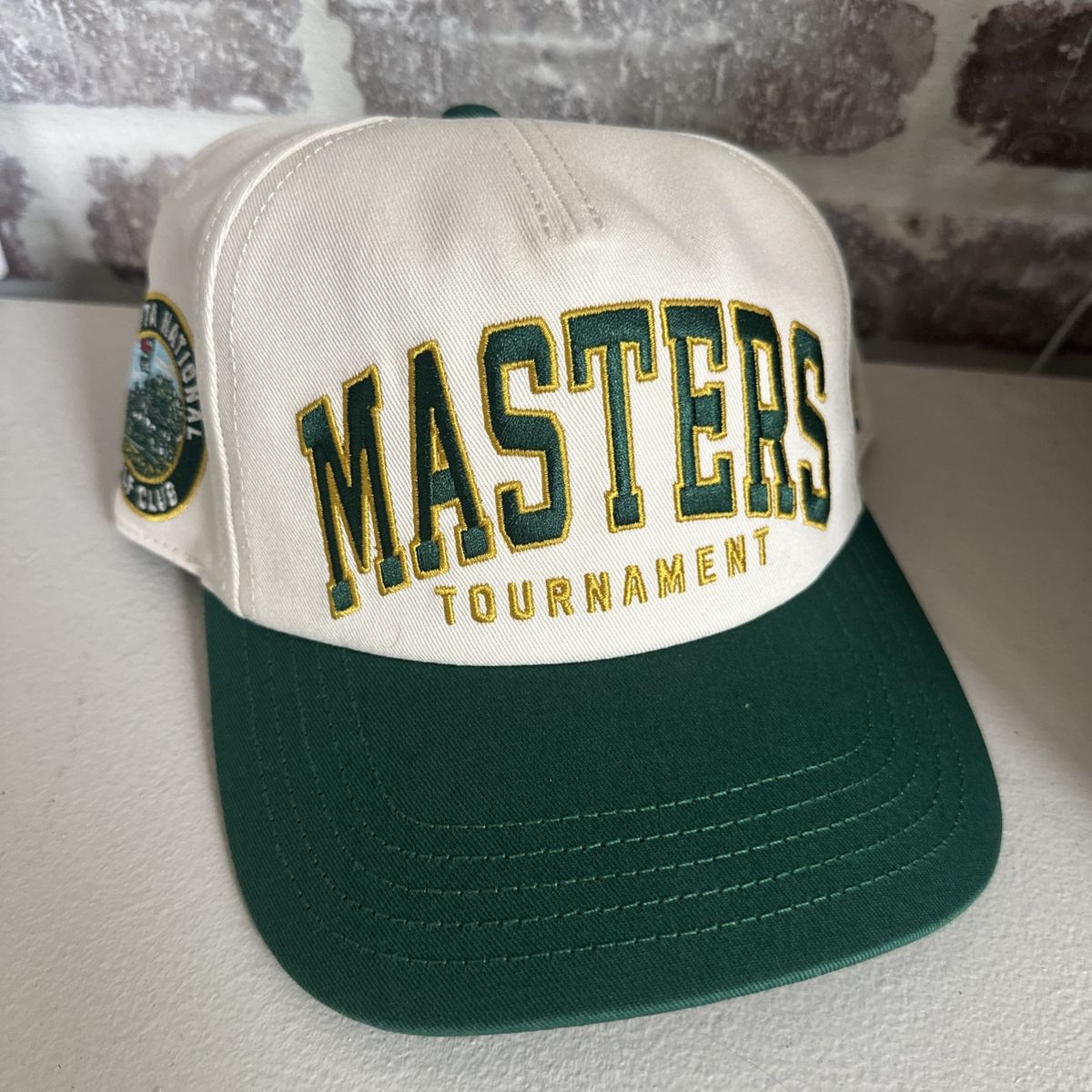Masters Tournament Augusta National Golf Club Embroidered Snapback Cap