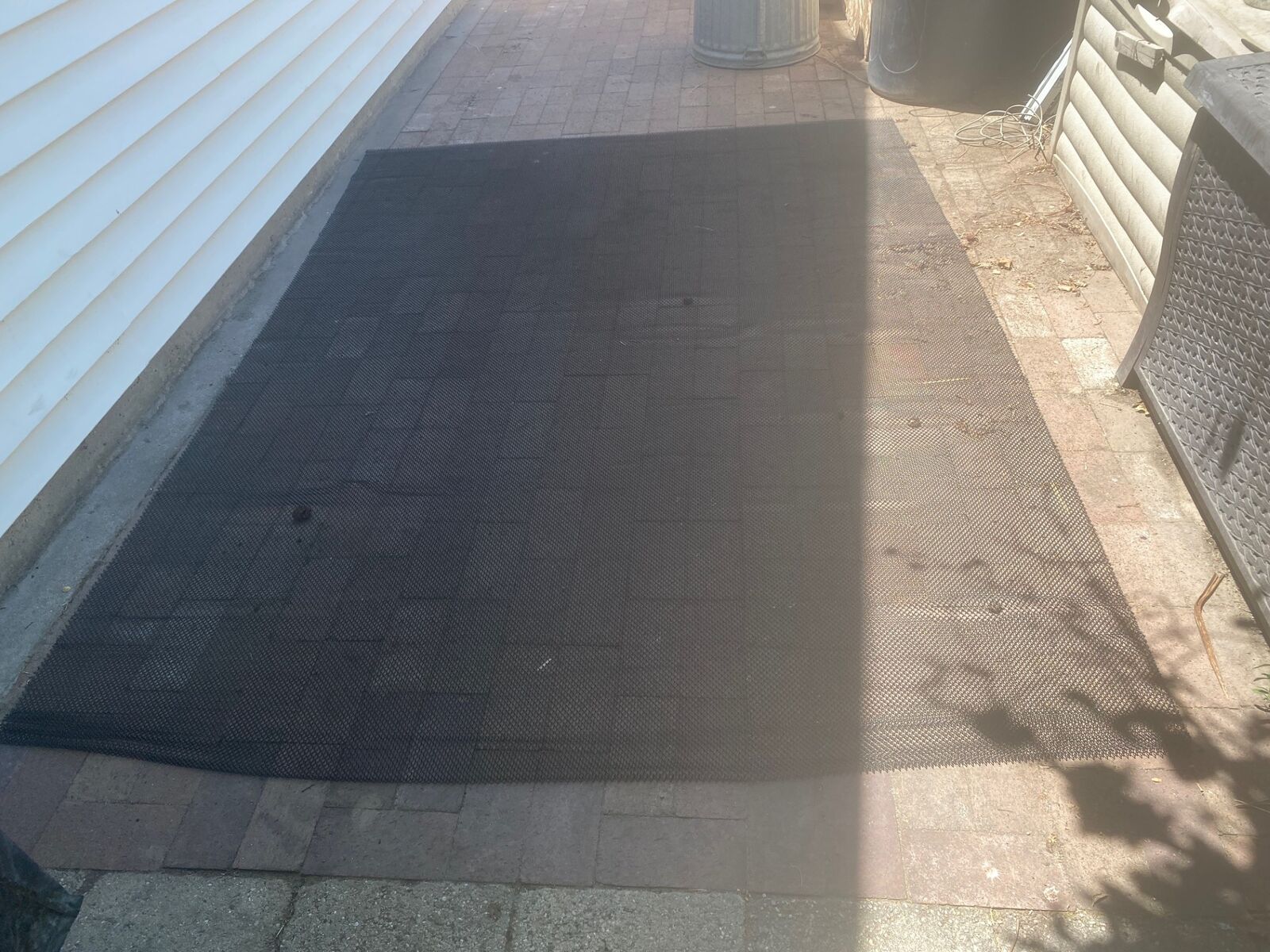 8' 4" X 6' privacy screen steel mesh