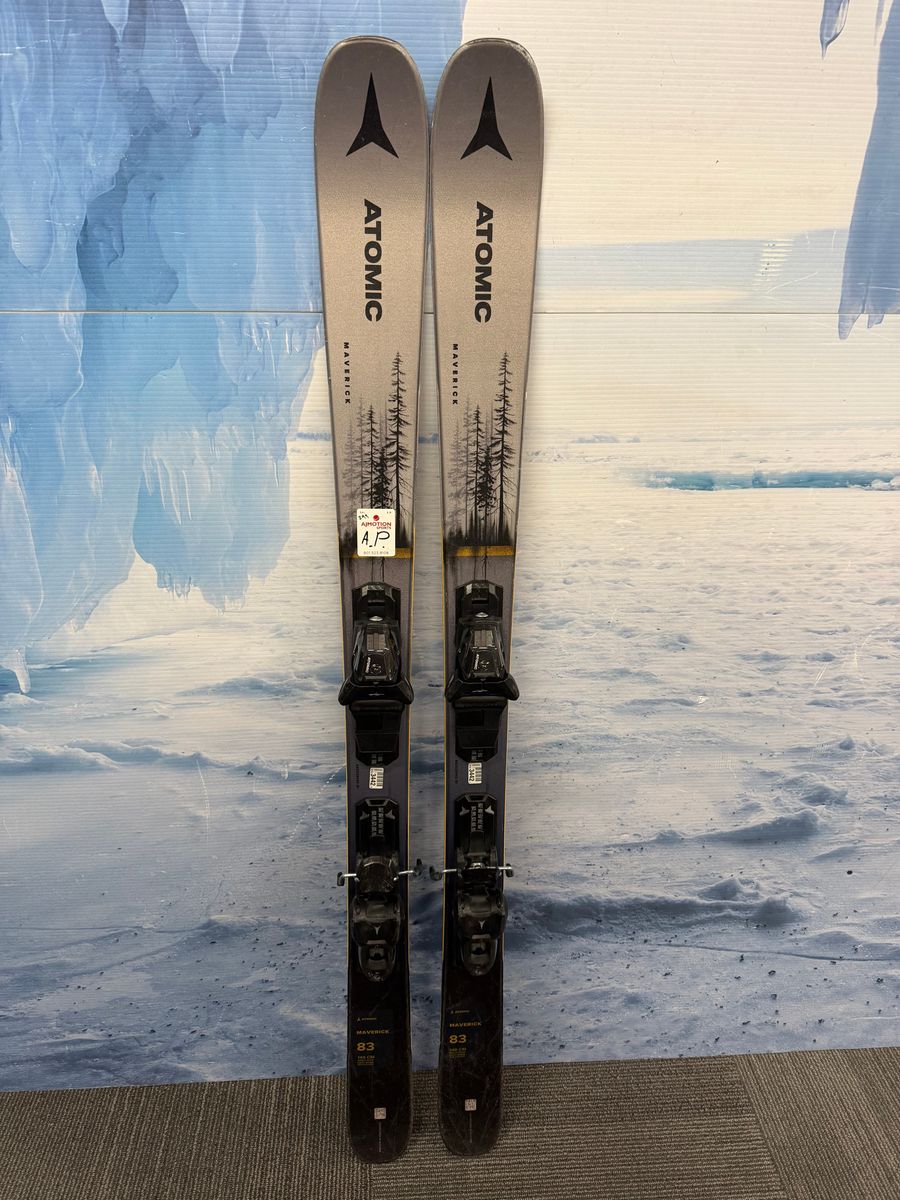 Used 2023 Atomic Maverick 83R 149cm Skis w/Atomic M10 Bindings
