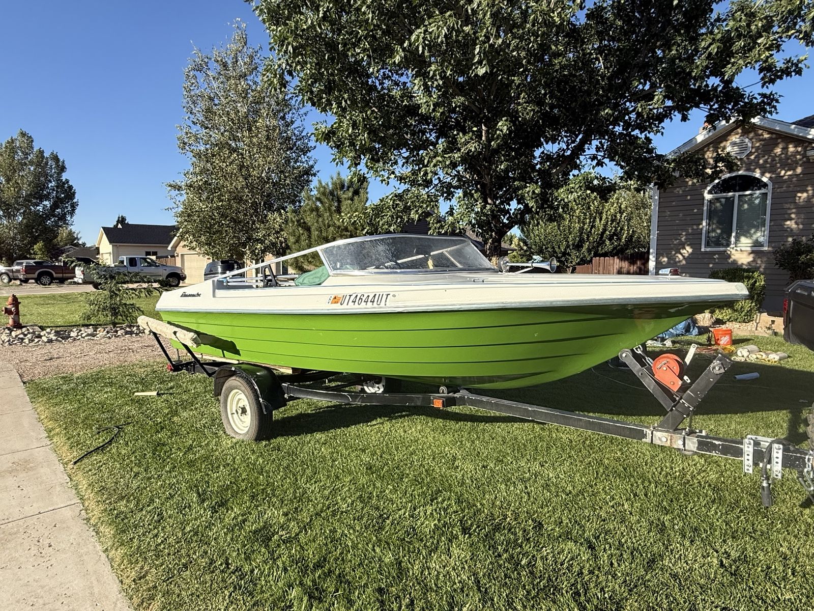 1973 Glassmaster Boat