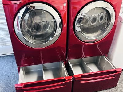 LG washer and gas or electric dryer
