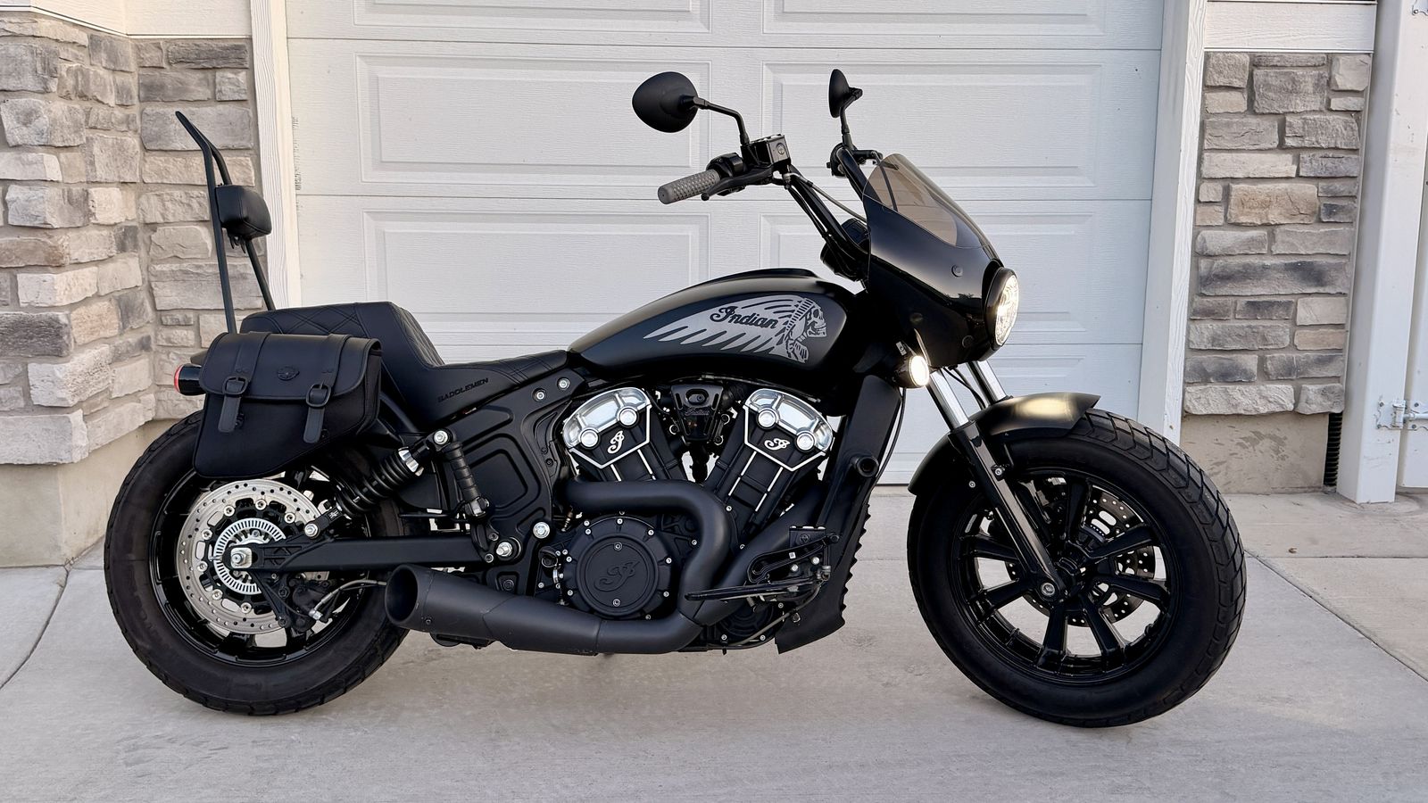 2020 Indian Scout Bobber - LOADED With Upgrades