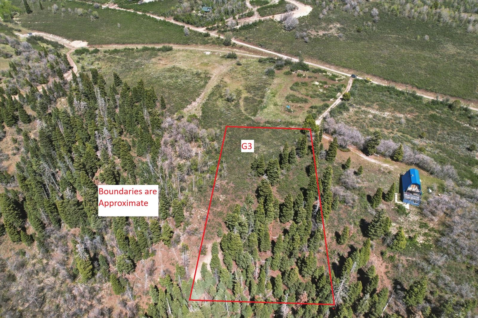1.04 acre Buildable Lot G3 in the Recreational portion of Skyline Mountain Resort
