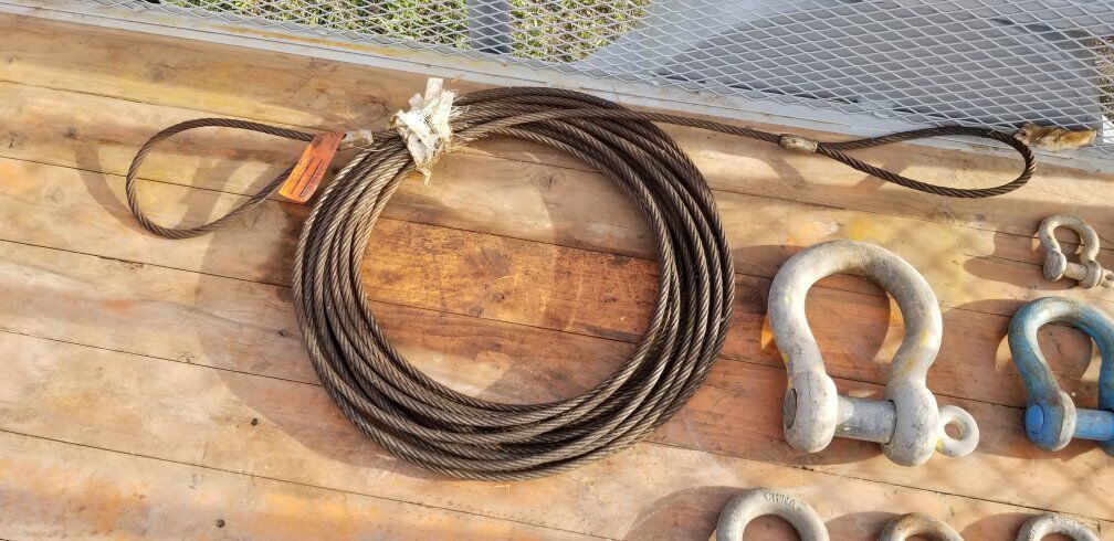 Tow Cable and Anchor Shackles