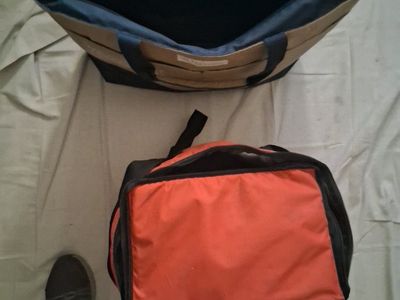 KeepCool Insulated Cooler Bag & GrubHub Food Delivery Bag - Used Condition