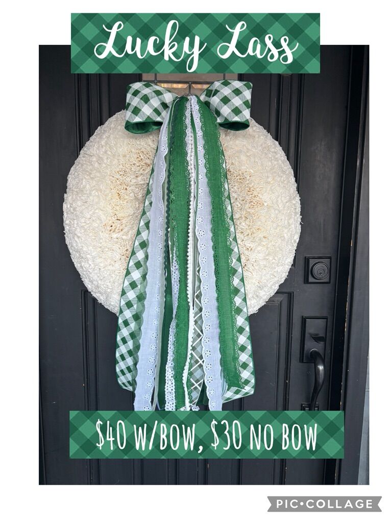 Lucky Lass Bow St. Patrick's Bow For Sale