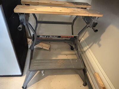 Black & Decker Workmate dual 29” model portable work center $100 cash/venmo in Draper