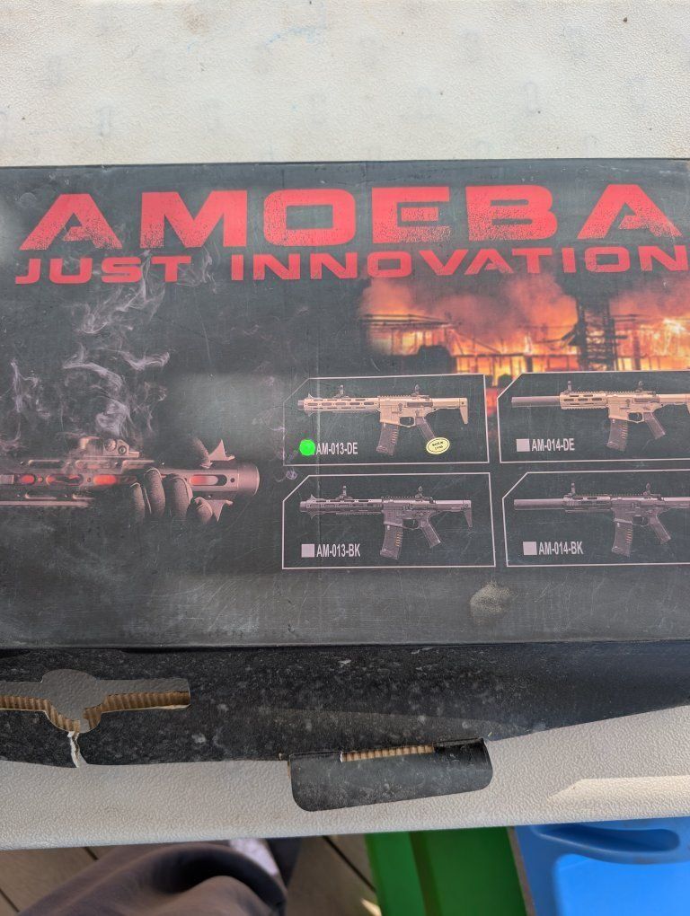 Amoeba Airsoft AM-013-DE Just Innovation AEG Rifle Dark Earth - Unused in Box