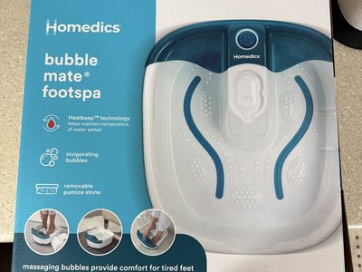 Bubble foot bath