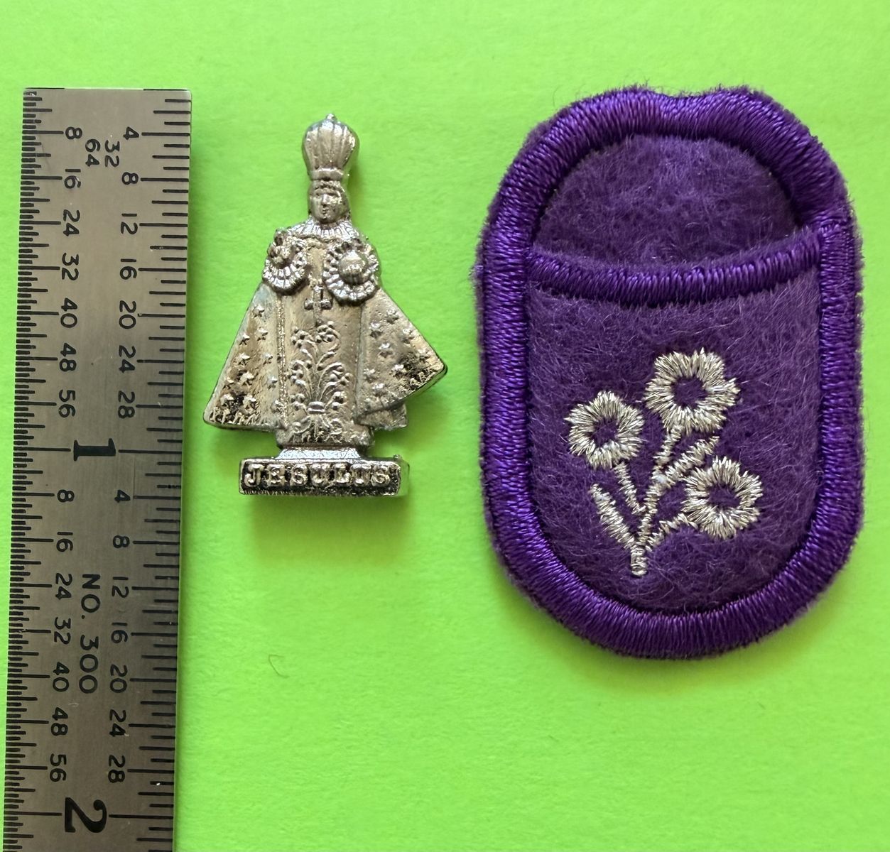 This Devotional item is known as the Purple Scapular of Benediction & Protection