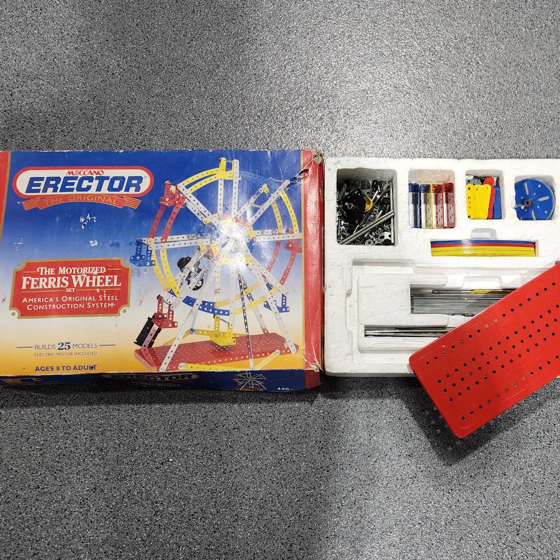 Erector set Farris Wheel