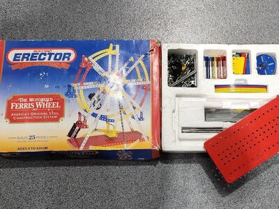 Erector set Farris Wheel