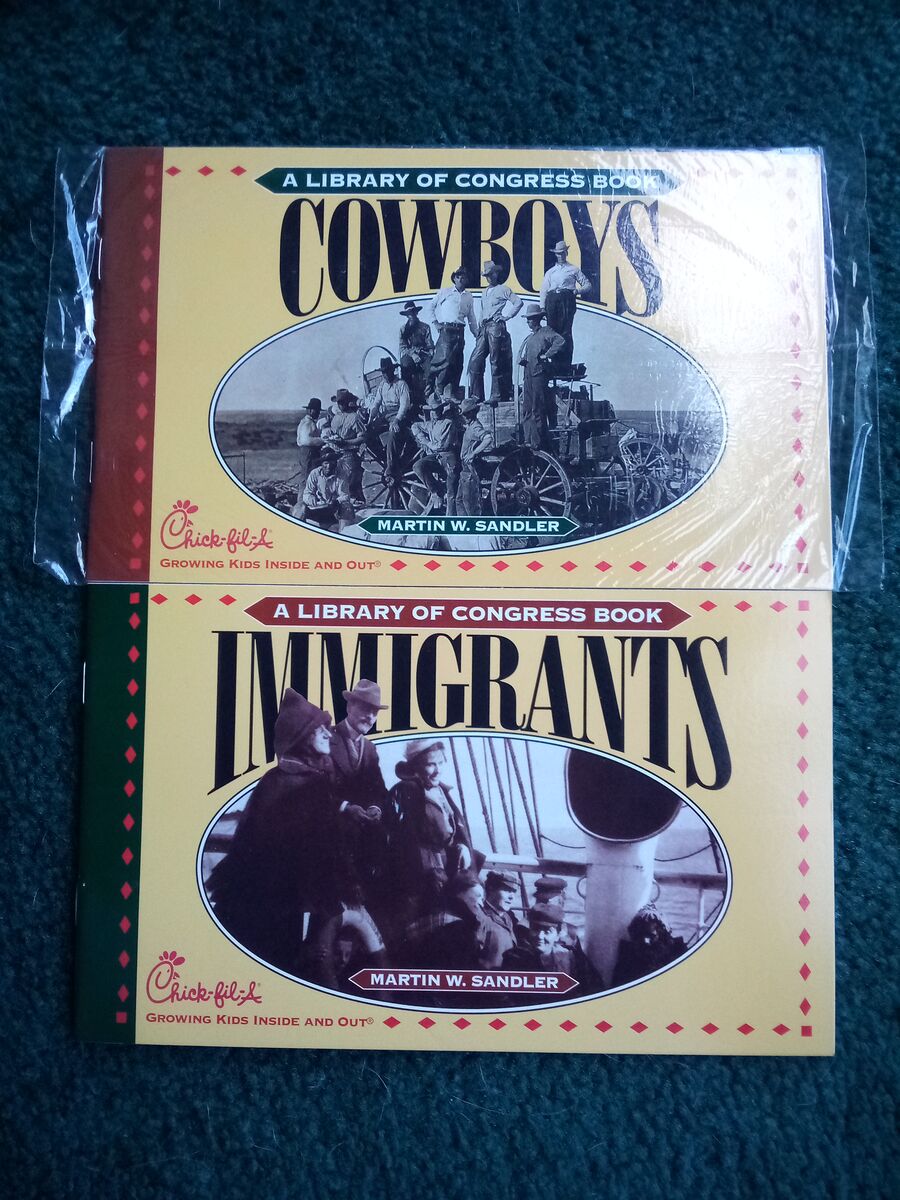 Chick-fil-a Kids Meal Books