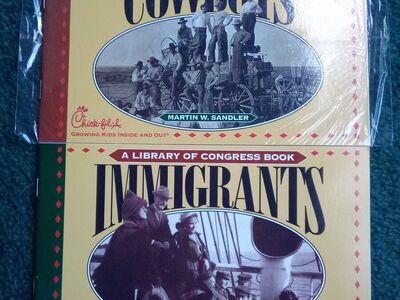 Chick-fil-a Kids Meal Books