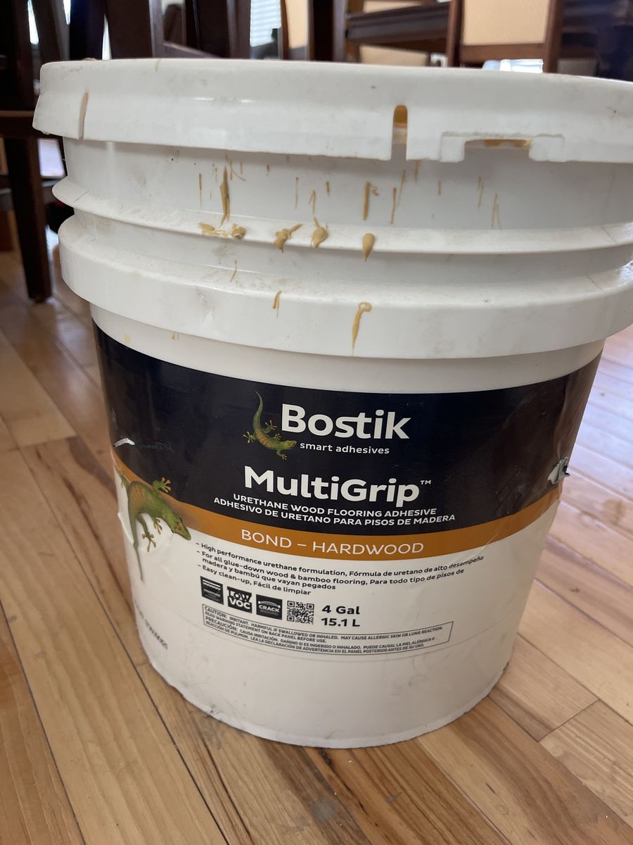 Bostik MultiGrip Urethane Wood Flooring Adhesive - 4 Gallon - Hardwood & Bamboo Floor Glue