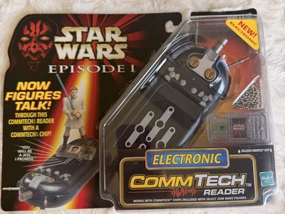 Vintage 1998 Star Wars Episode I Electronic CommTech Reader Hasbro Sealed NEW