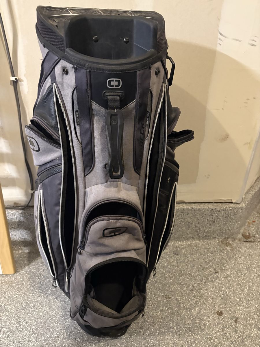 OGIO Silencer Golf Cart Bag - Grey / Black
