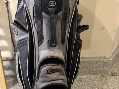 OGIO Silencer Golf Cart Bag - Grey / Black