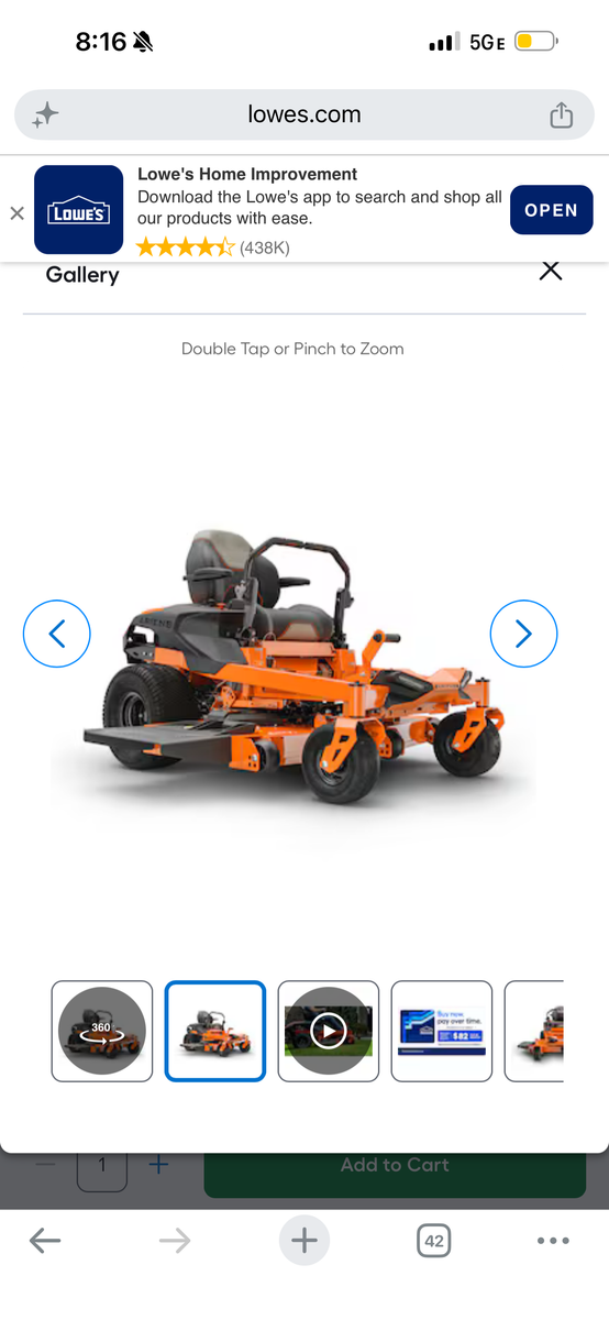 Airens Ikon Zero Turn Mower