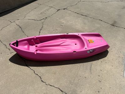 Lifetime Wave Pink Sit-on-Top Kayak - Lightweight & Durable Recreational Kayak