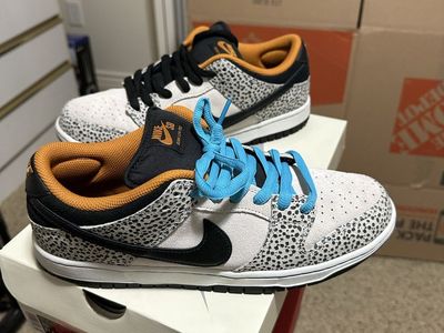 Nike SB Dunk Low Pro ‘Electric Pack’ Phantom/Black-Monarch FZ1233 002 - Men's Size 10