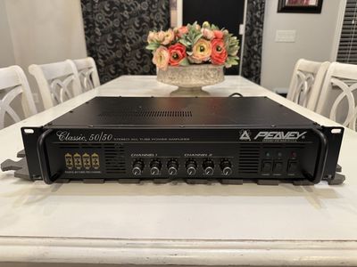 Peavey Classic 50/50 Tube Power Amplifier guitar audiophile Fryette GT1000FX Neural Quad Cortex 4x12 Fractal