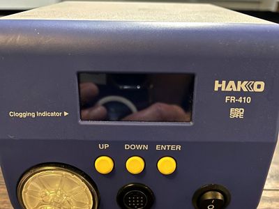 Hakko FR-410 Desoldering Station — Brand New, Never Used — Complete Accessory Kit