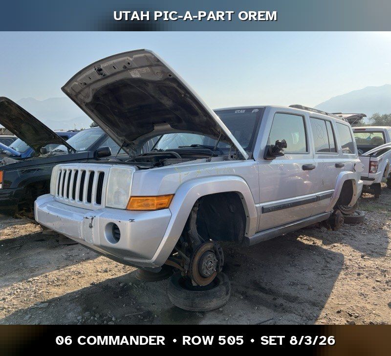 Just In! 2006 Jeep Commander Parts - UTPAP Orem