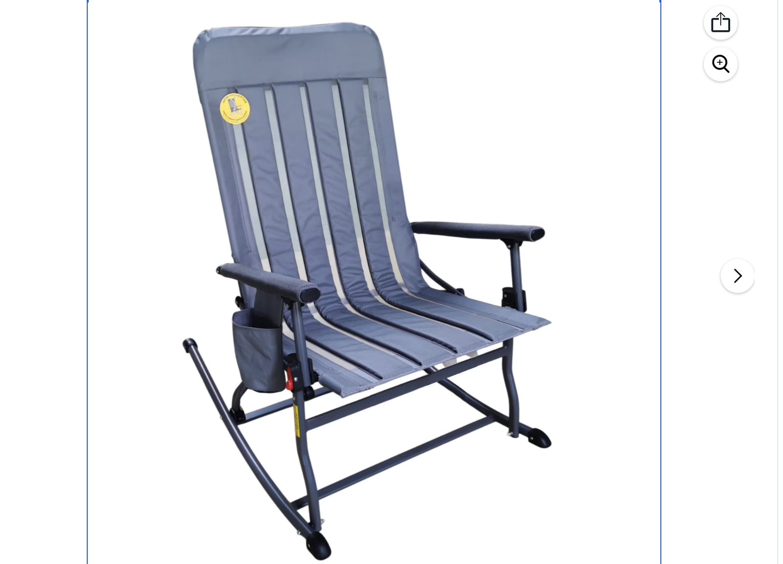 New in Box,Portable Folding Rocking Chair
